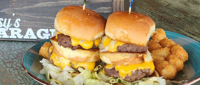Daisys Garage is serving a variety of sliders in Cedar Rapids and Marion Iowa.